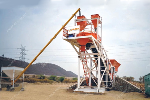 Compact Concrete Batching Plant Manufacture in India