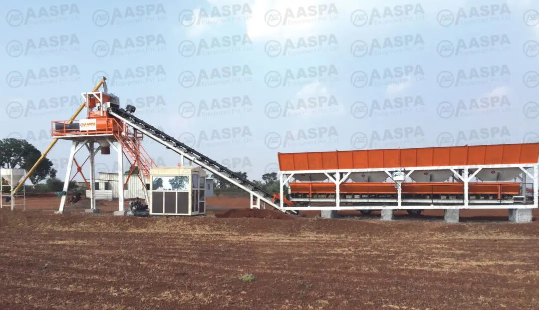 Stationary Concrete Batching Plant Manufacture in India